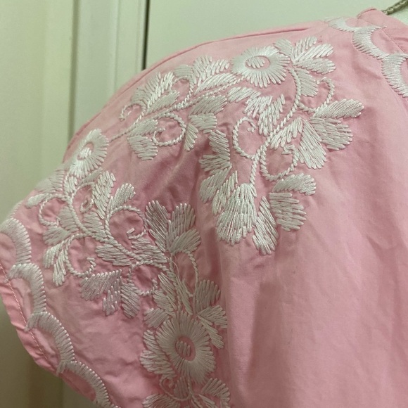 Madewell Embroidery Side-Tie Wrap Top - Picture 8 of 11